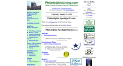 Desktop Screenshot of philadelphialiving.com